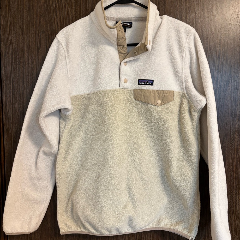 Patagonia Synchilla Cream Fleece Jacket
